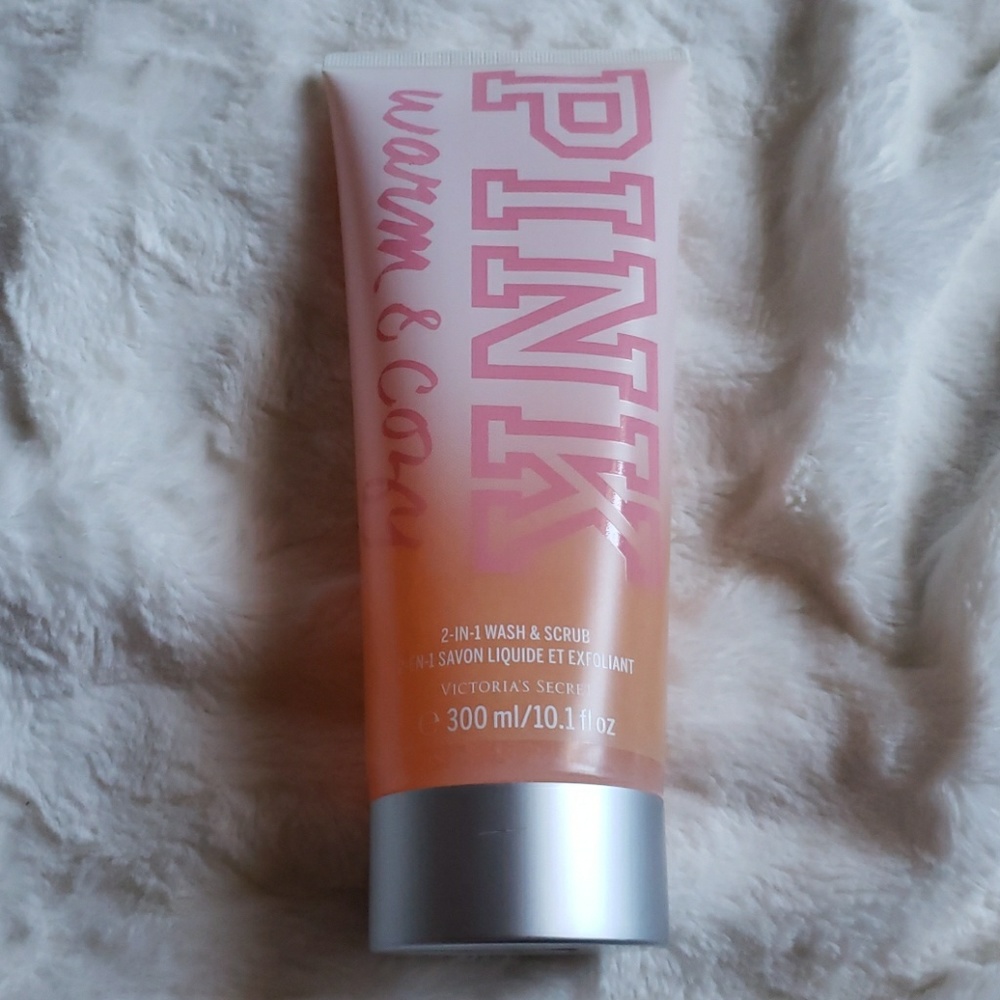 Pink Warm & Cozy 2 in 1 Wash & Scrub
